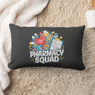 'Pharmacy Squad'.Throw Pillow