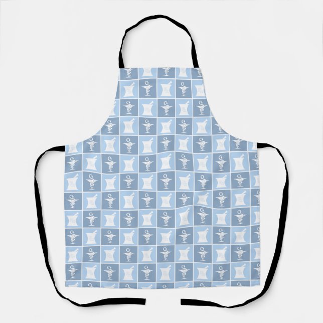 Pharmacy Symbol | Pharmacist | Pharmacy Tech Apron (Front)
