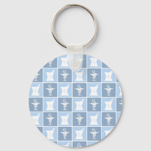 Pharmacy Symbol   Pharmacist   Pharmacy Tech Keychain
