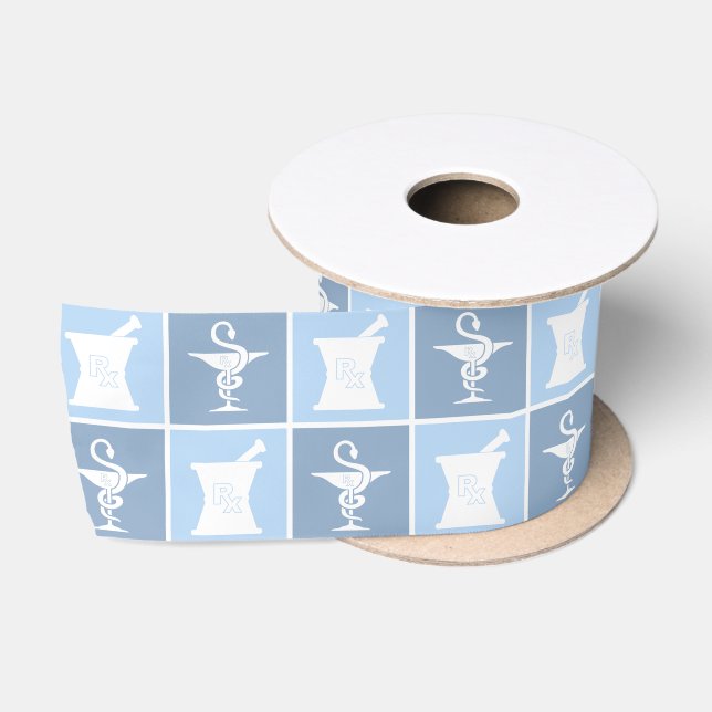 Pharmacy Symbol | Pharmacist | Pharmacy Tech  Satin Ribbon (Spool)