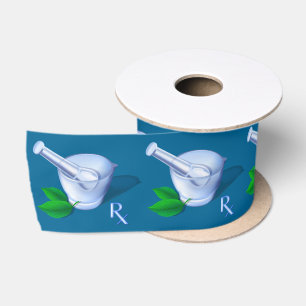 Pharmacy Symbol Satin Ribbon