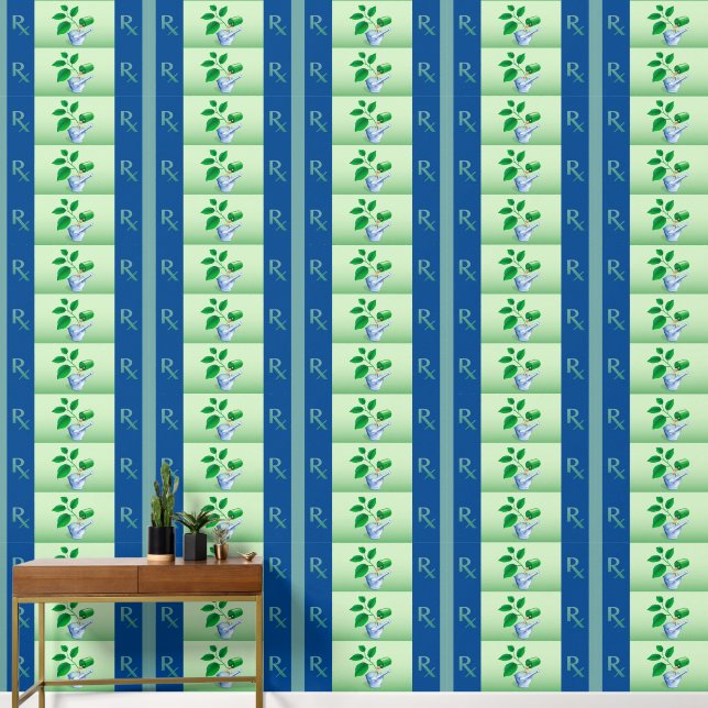 Pharmacy Symbols Wallpaper (Hallway)