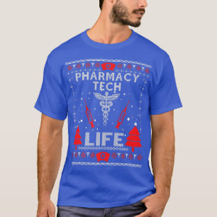 Pharmacy Tech Life Ugly Christmas Sweaters Matchin
