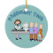 Pharmacy Tech  Prescription Christmas Ornament