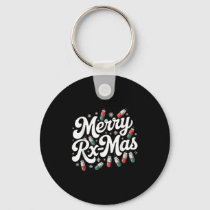 Pharmacy Technician Christmas Pharmacist Pharmacy  Keychain
