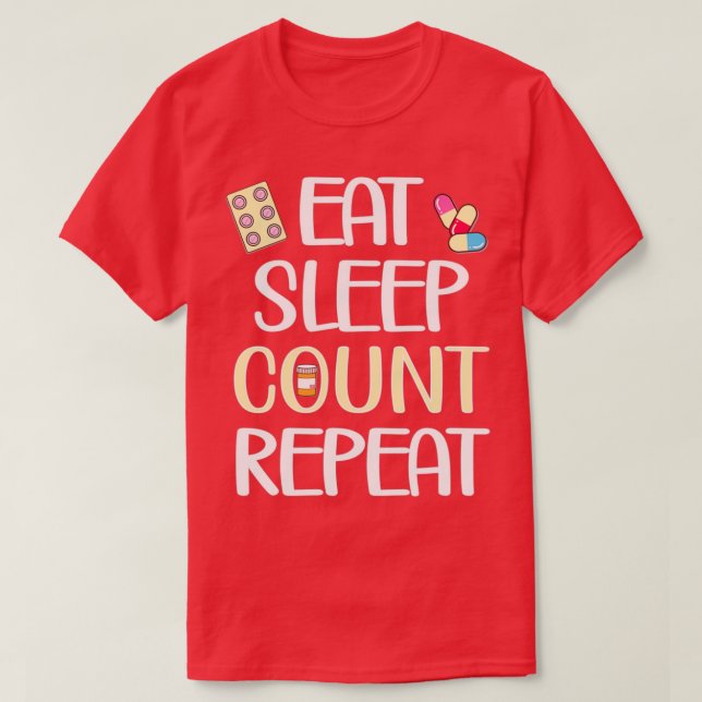 Pharmacy Technician Gifts Pharm Tech Pharmacy Tech T-Shirt (Design Front)