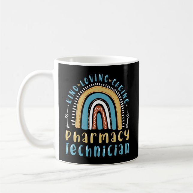 Pharmacy Technician Pharmacist Coffee Mug (Left)