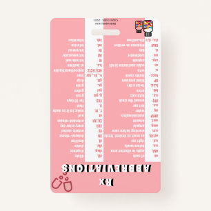 Pharmacy Technician - Rx Abbreviations (S2) Badge