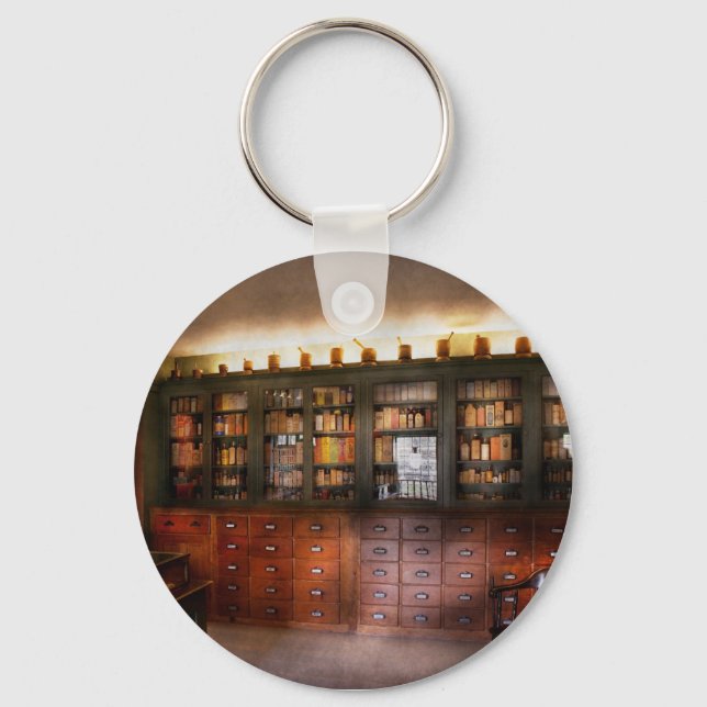 Pharmacy - The Apothecary Shop Keychain (Front)