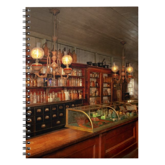 Pharmacy - Where wizards shop Notebook (Front)