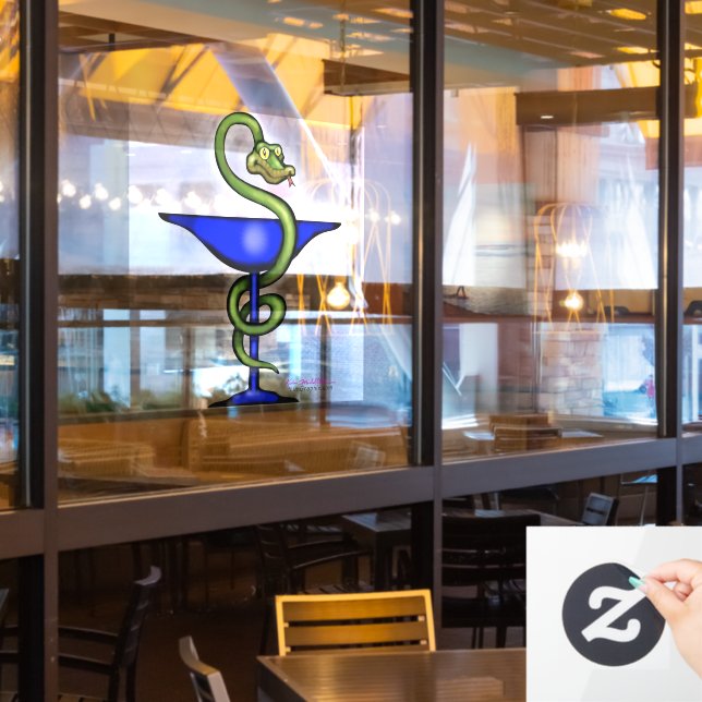 Pharmacy Window Cling (Restaurant Window)