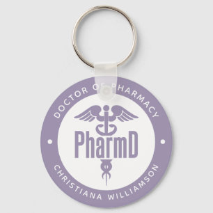 PharmD Doctor of Pharmacy Graduation Pharmacist Keychain