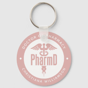 PharmD Doctor of Pharmacy Graduation Pharmacist Keychain
