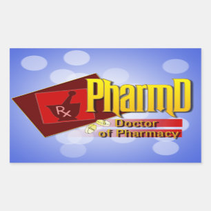 PharmD Doctor of Pharmacy LOGO Sticker