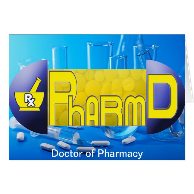 PharmD - Doctor of Pharmacy PILL (Front Horizontal)