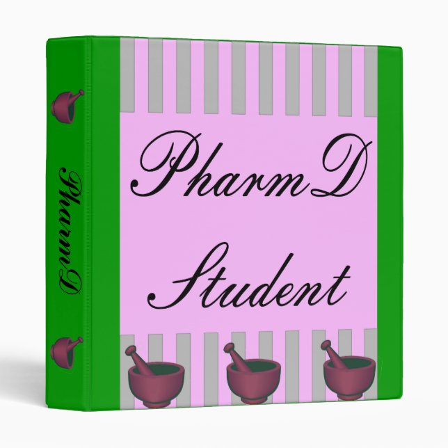 PharmD (Pharmacy Student) Binder (Front/Spine)