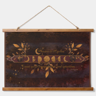 Phases and Cycles Hanging Tapestry