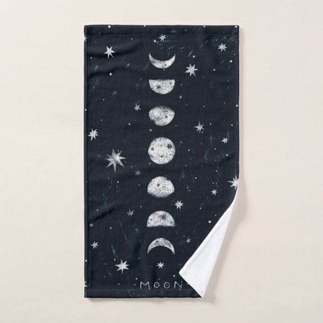 Phases de la lune (Serviette à main)