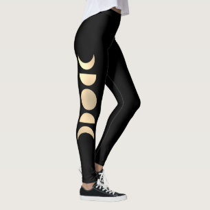 Phases d'or des Leggings de lune