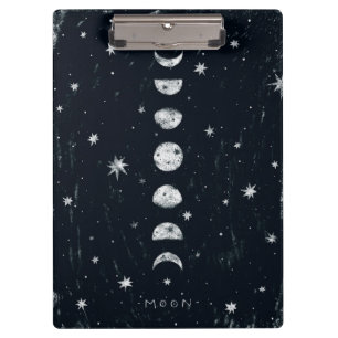 Phases of the moon clipboard