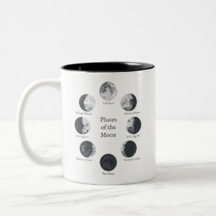 Phases of the Moon Educational Mug