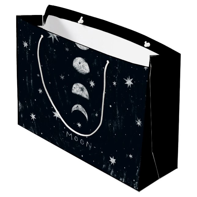 Phases of the moon Gift Bag (Back Angled)