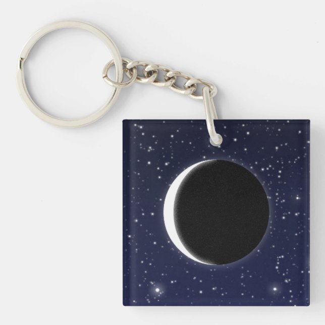 Phases of the Moon Keychain (Front)