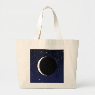 Phases of the Moon Large Tote Bag