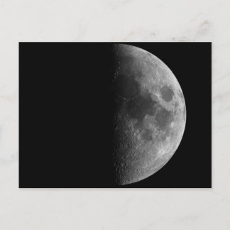Phases of the moon postcard
