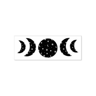 Phases of the Moon Self-inking Stamp