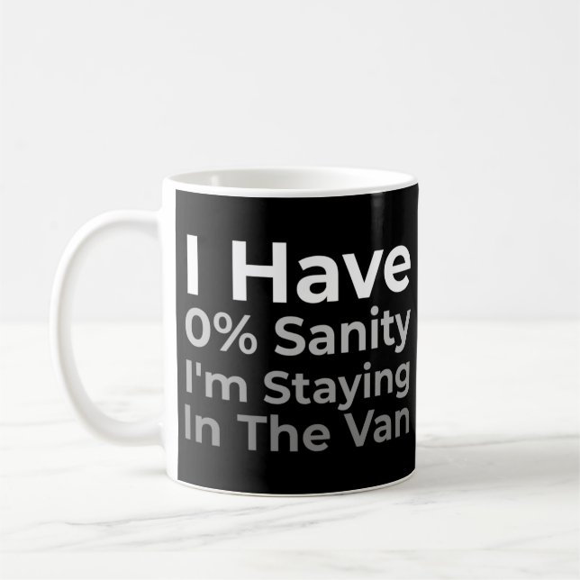 Phasmophobia Sanity Funny Joke Coffee Mug (Left)