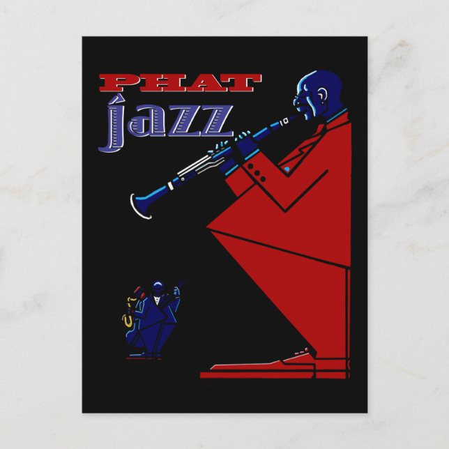 Phat Jazz Postcard (Front)