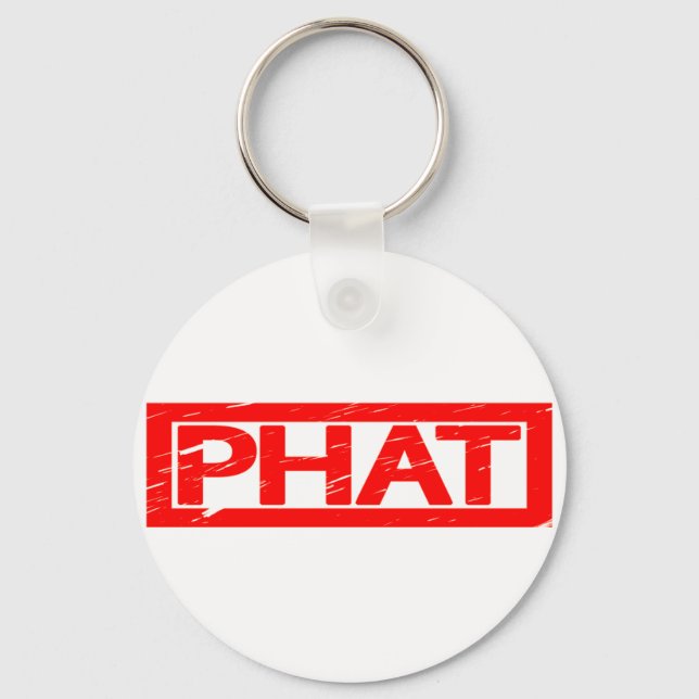 Phat Stamp Keychain (Front)