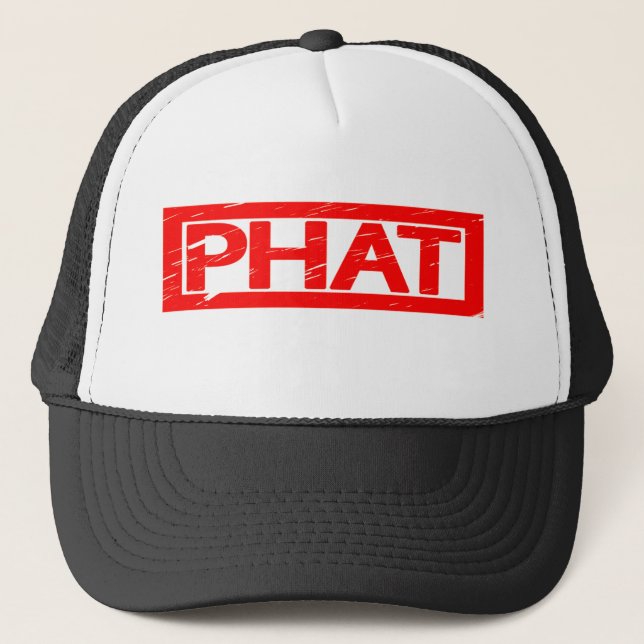 Phat Stamp Trucker Hat (Front)