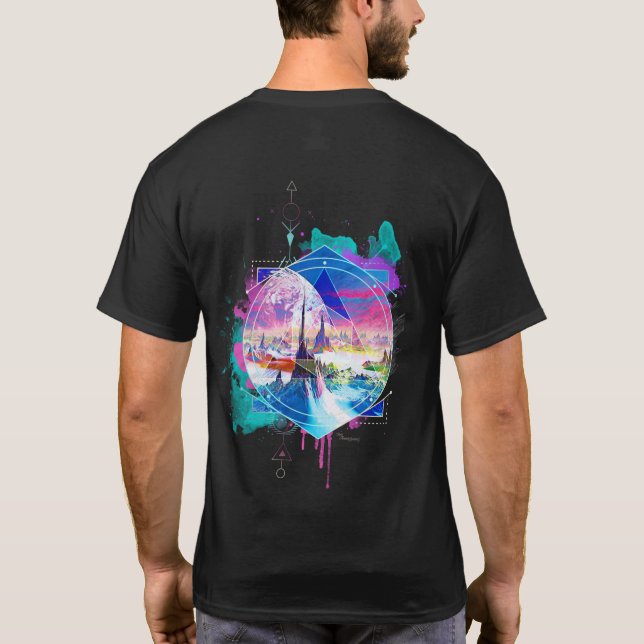 Phate-The Dead Towers of Ulith Urn T-Shirt (Back)