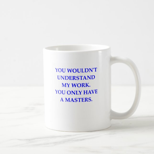 phd coffee mug (Right)