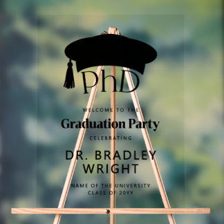 PhD Doctoral Grad Hat Doctoral Graduation Welcome