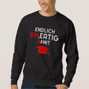 Phd Doctorate 2022 Degree Men Women Kids 8 Sweatshirt