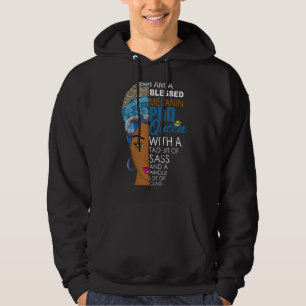 PhD Doctorate Degree Melanin African American Woma Hoodie