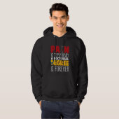 PhD Doctorate Student Doctor Graduation College Hoodie (Front Full)