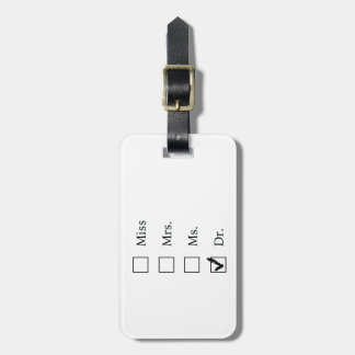 PhD gifts for women Luggage Tag