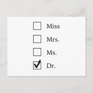 PhD gifts for women Postcard