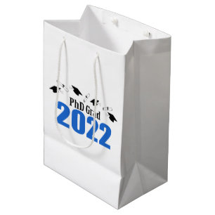 PhD Grad 2022 Graduation Gift Bag (Blue)