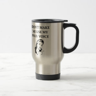 phd joke travel mug
