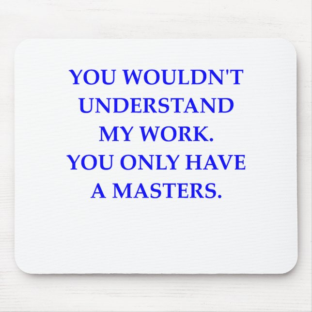 phd mouse pad (Front)