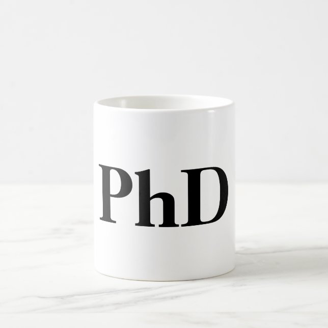PhD mug (Center)
