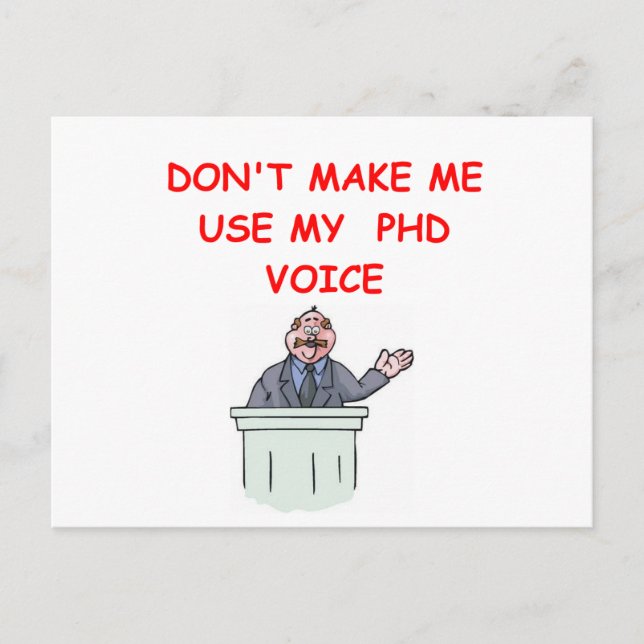 phd postcard (Front)