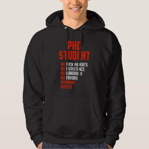 PhD Student Dissertation Doctorate Graduation 22 Hoodie