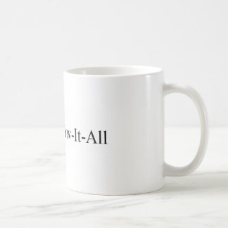 PhD women graduation, Dr Know-It-All Mug