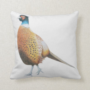 Pheasant 2012 throw pillow